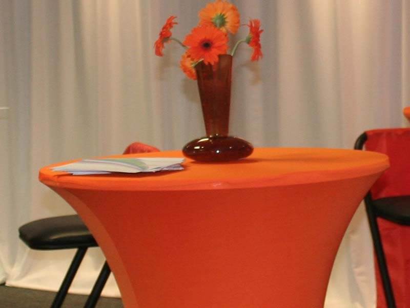 Touareg Tent accessories Cocktail table Orange lycra cover