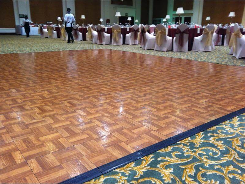 Touareg Tent accessories Dark Oak parquet floor