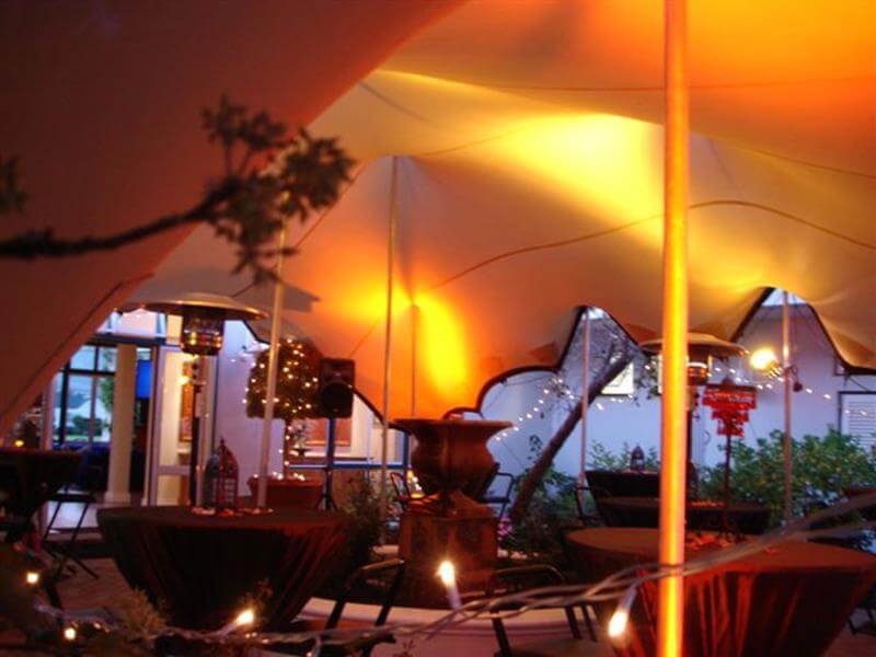 Touareg Tent accessories White parcans Fairy Lights