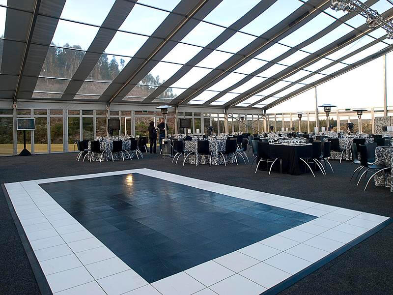 Touareg Tent accessories black and white Dance Floor