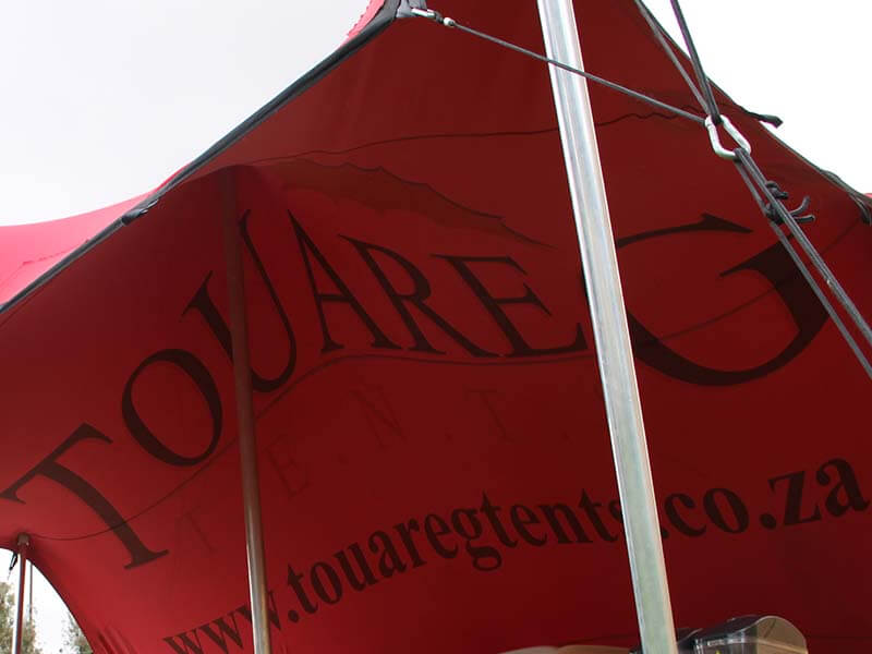 Touareg Tent branded tent