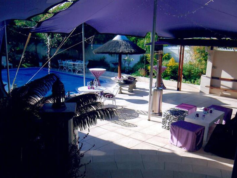 Touareg Stretch Tent lilac bedouin tent
