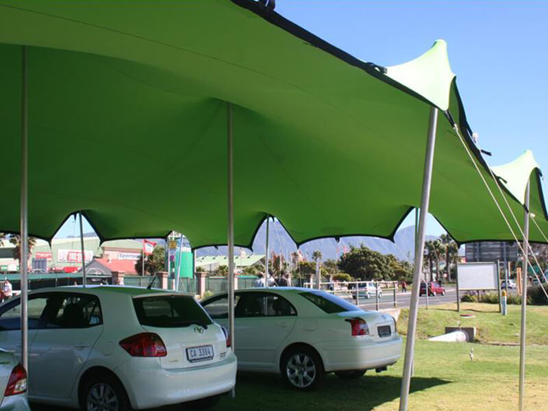 Touareg Stretch lime green stretch tent colours
